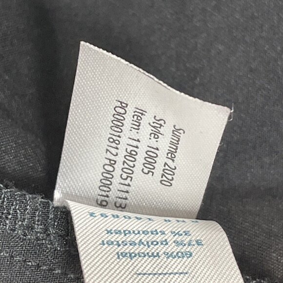 Marine Layer Pants Womens Size Extra Small Black Modal Poly Stretch Tapered - Picture 7 of 13